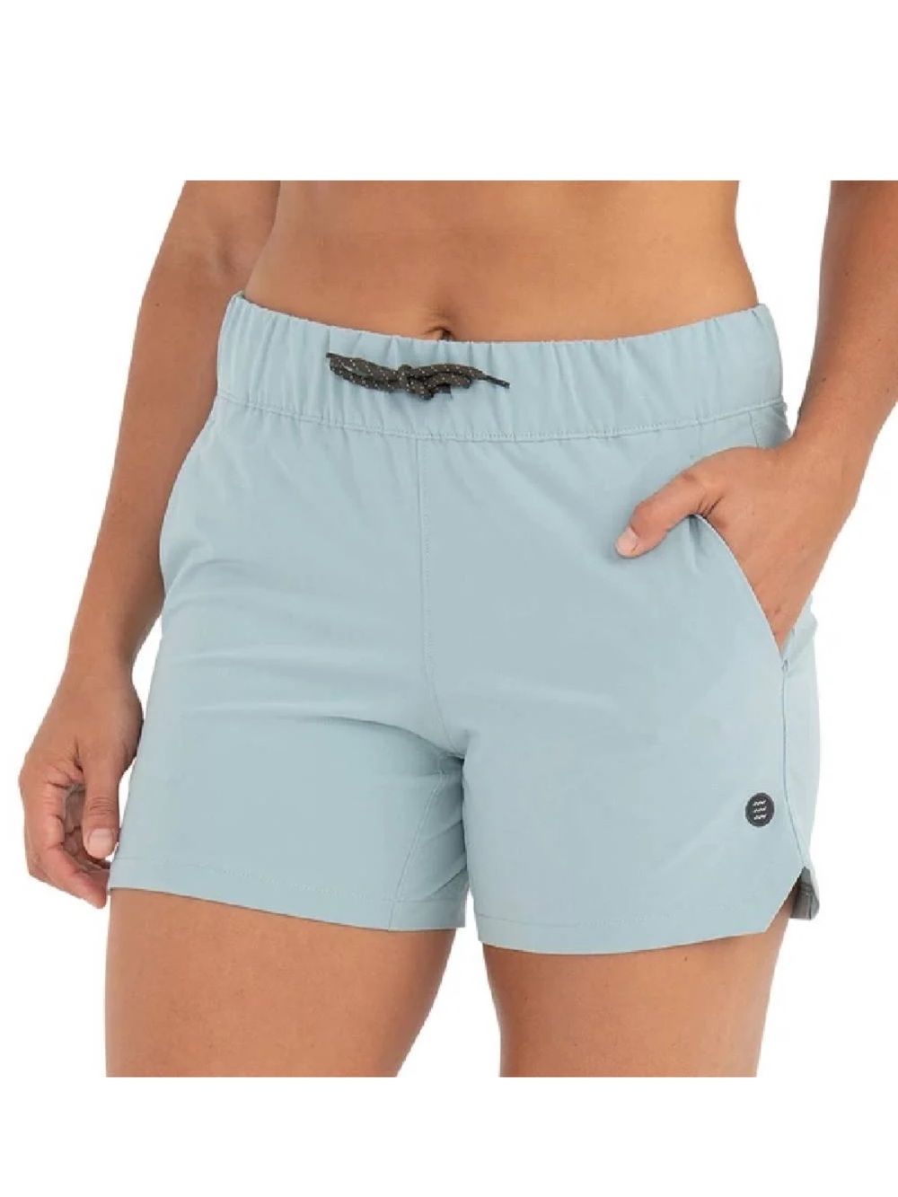 Free Fly women's Swell Shorts in Blue Reef Size XS